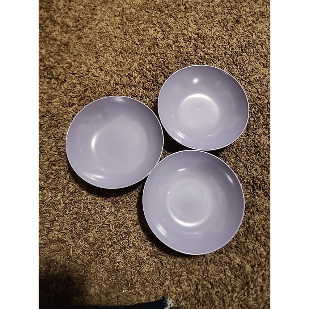 3/Cereal‎ Bowls #312 Lavender Purple USA Grannycore